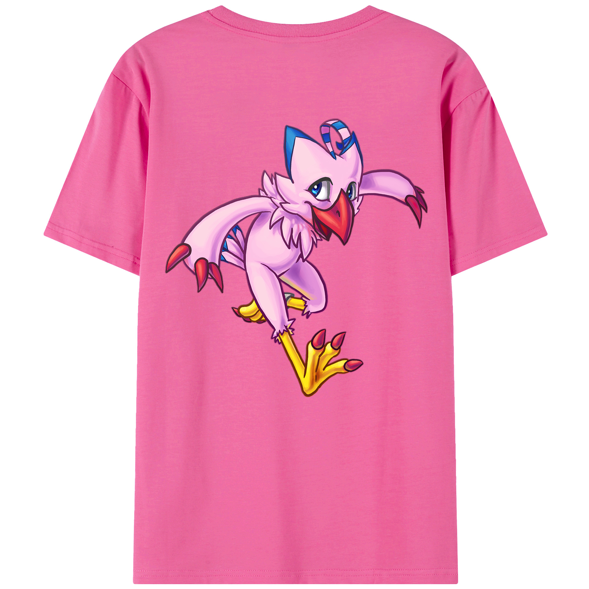（画像用） Digimon デジタルモンスター/デジモン レディース半袖Tシャツ(バックプリント)
